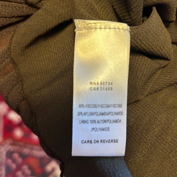 BCBGMaxAzria Dark Brown knit dress - Picture 4 of 5